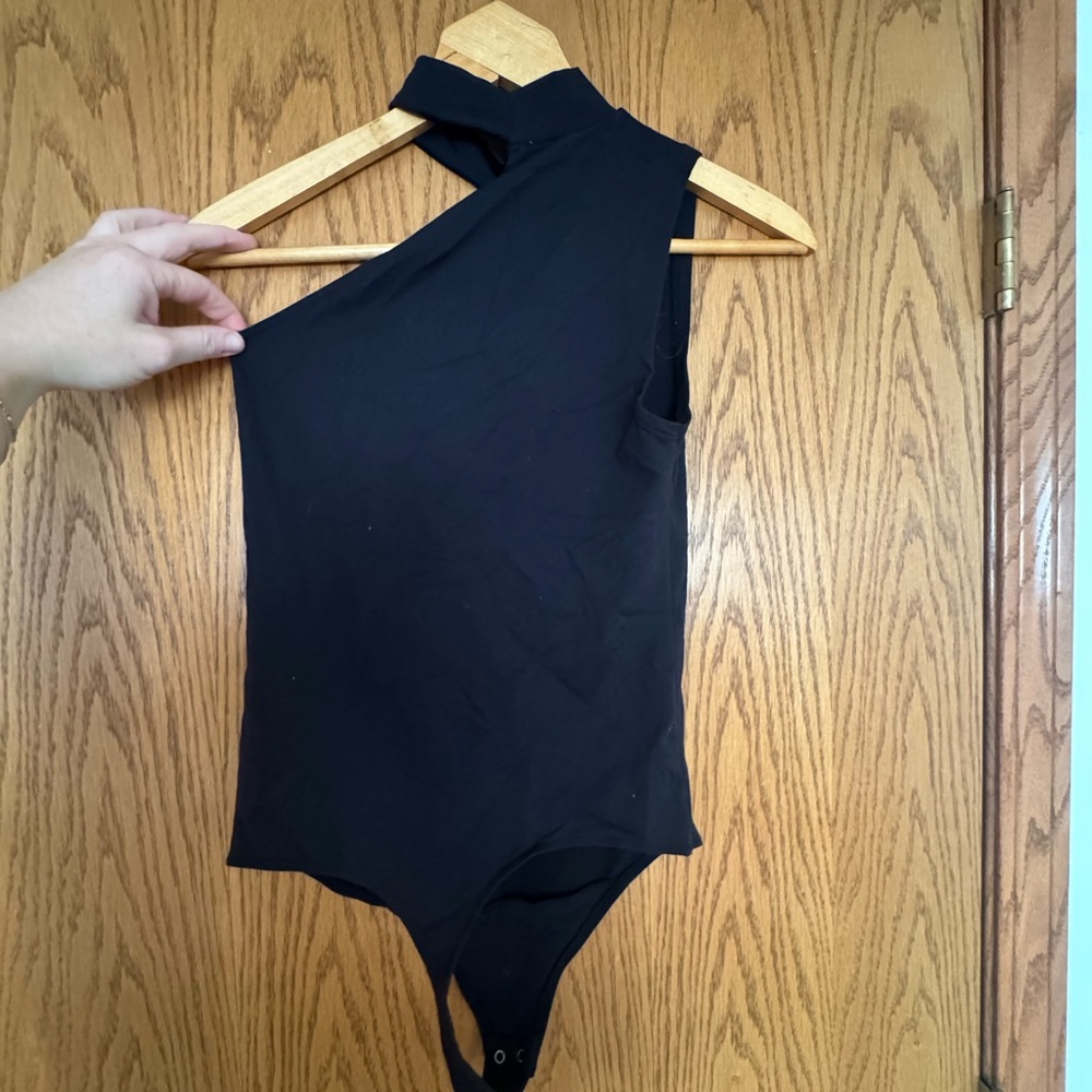 Abercrombie & Fitch Black Soft Bodysuit